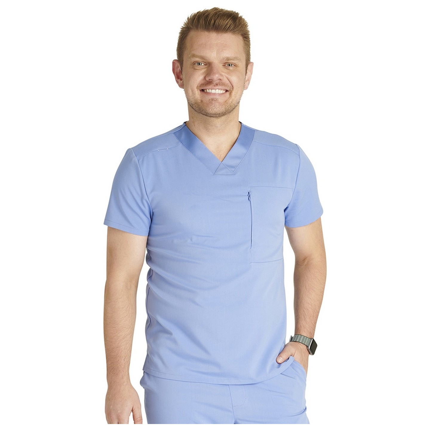 CK718A Atmos Men's Chest Pocket Top by Cherokee