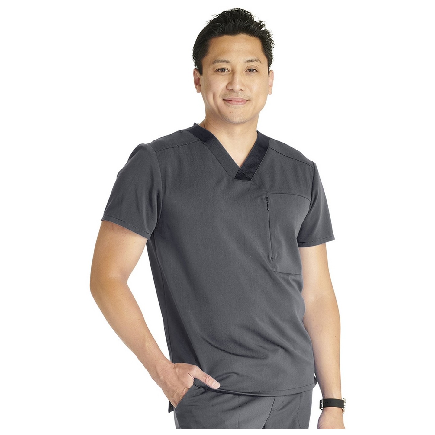 CK718A Atmos Men's Chest Pocket Top by Cherokee