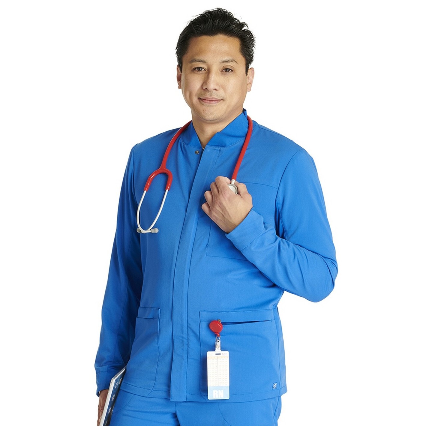 CK329A Atmos Men's Zip Front Jacket by Cherokee