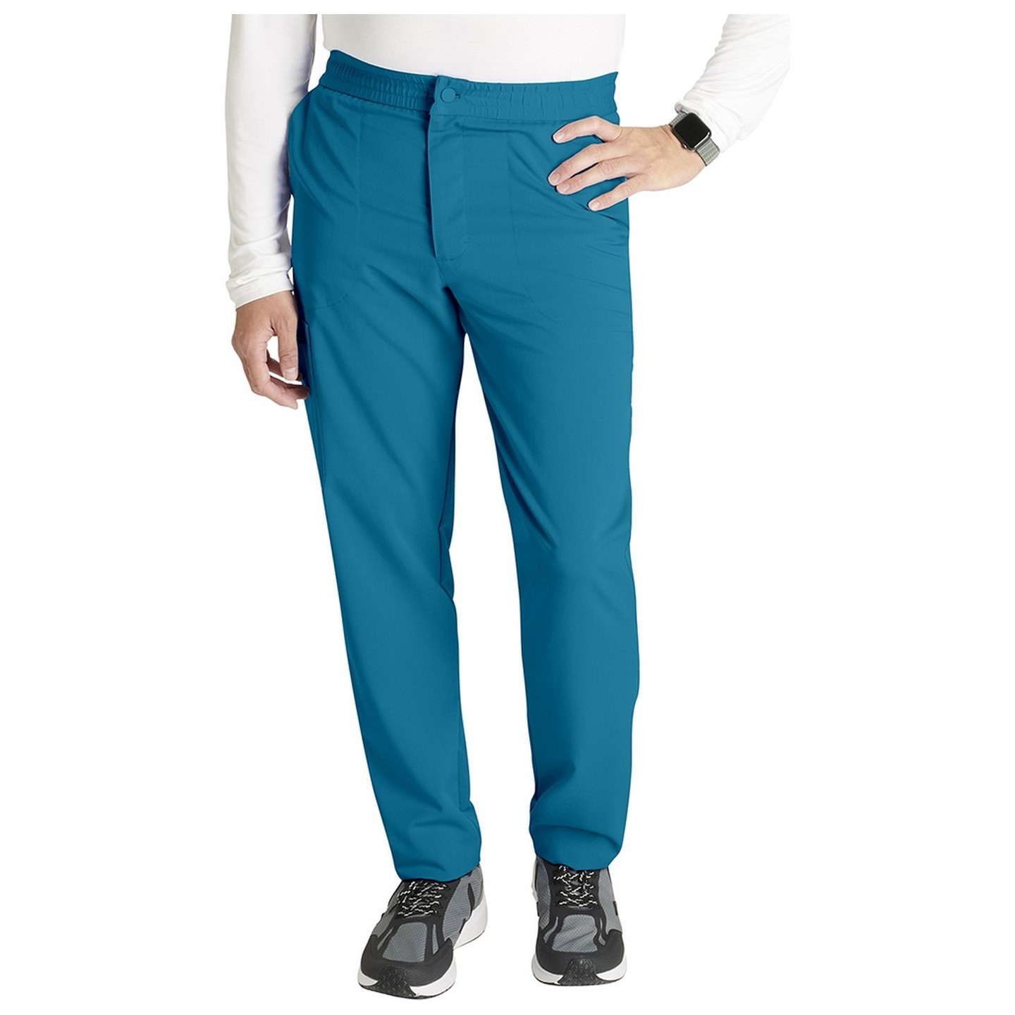 CK131A Atmos Pantalon à 5 Poches pour Hommes avec Jambe Effilée par Cherokee
