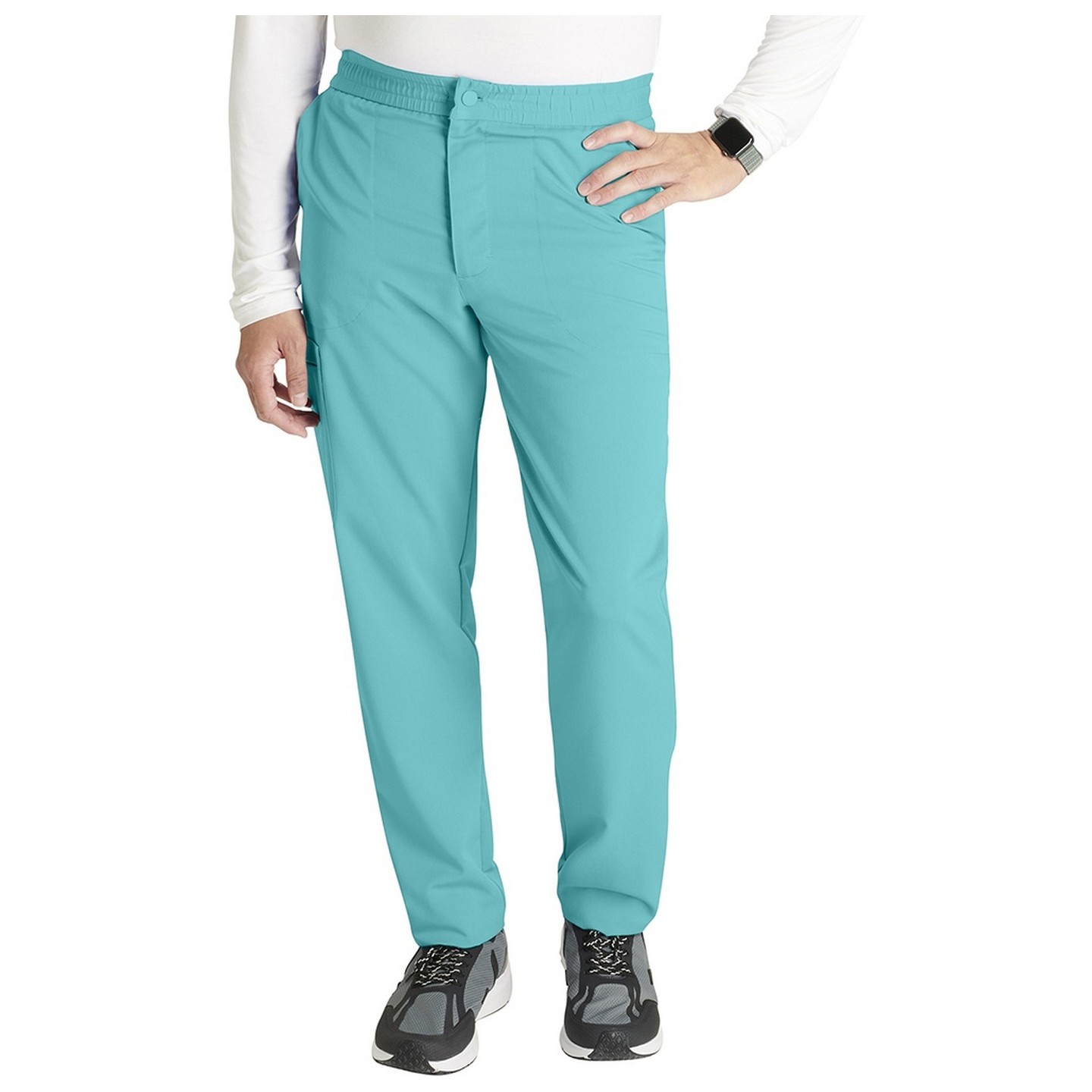CK131A Atmos Pantalon à 5 Poches pour Hommes avec Jambe Effilée par Cherokee