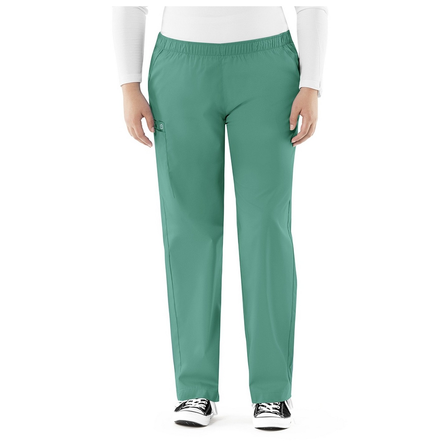 501 WonderWork Elastic Waist Cargo Scrub Pants Classic Fit and True-Plus Fit - Inseam: Regular 31"
