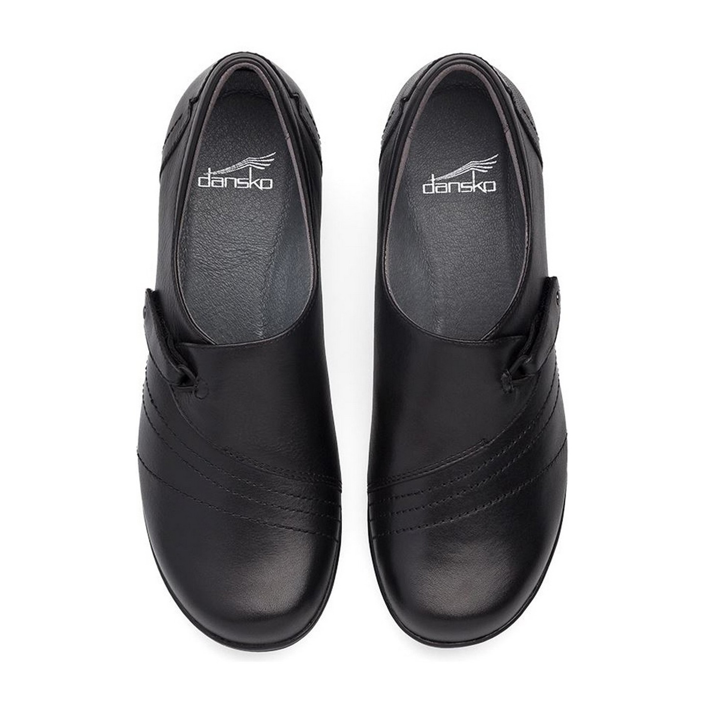 Franny Black Milled Nappa Loafer - Dansko 