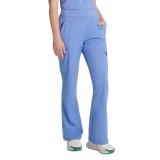 HH002 Purple Label Tina Pantalon Cargo à Jambe Bootcut et Taille Yoga par Healing Hands