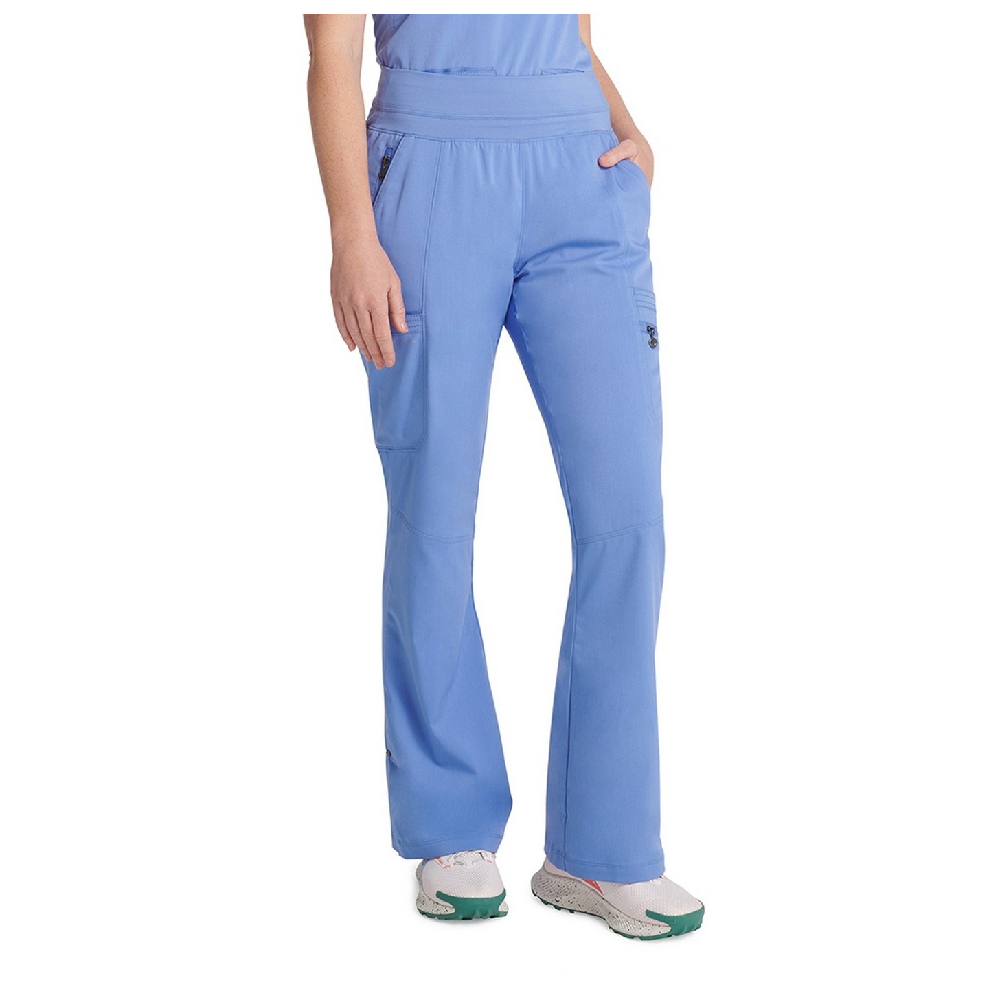 HH002 Purple Label Tina Yoga Waist Bootcut Cargo Pant by Healing Hands