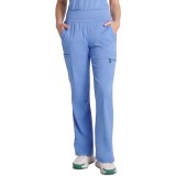 HH002 Purple Label Tina Pantalon Cargo à Jambe Bootcut et Taille Yoga par Healing Hands