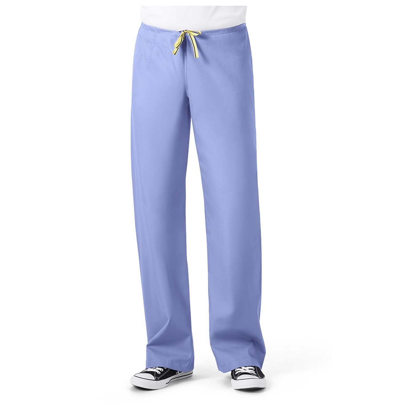 5006 WonderWink Origins Papa – Pantalon d’uniforme unisexe avec cordon - Ceil Blue