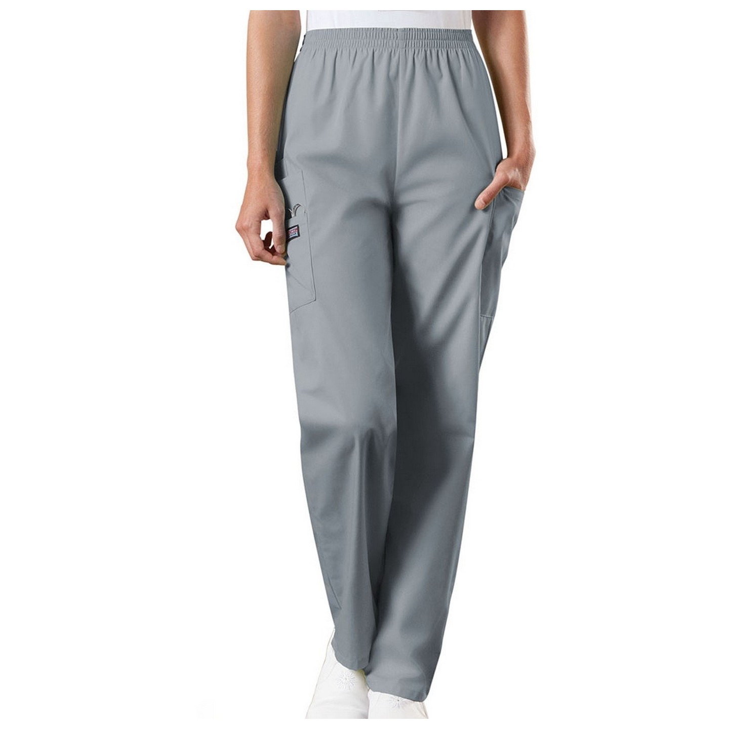 4200 Workwear Originals Pantalon Cargo Jambe Effilee à Taille Elastique par Cherokee