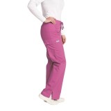 *FINAL SALE 316P-Tall BUBBLE GUM Low Rise Lace Up Flare Pant by MOBB