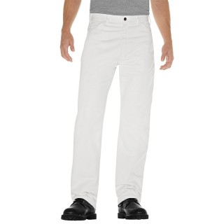 *FINAL SALE 35P MOBB Flat Front White Pant