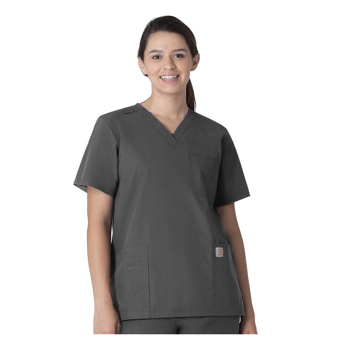 C15013 Carhartt Force Unisex Modern Fit V-Neck Top