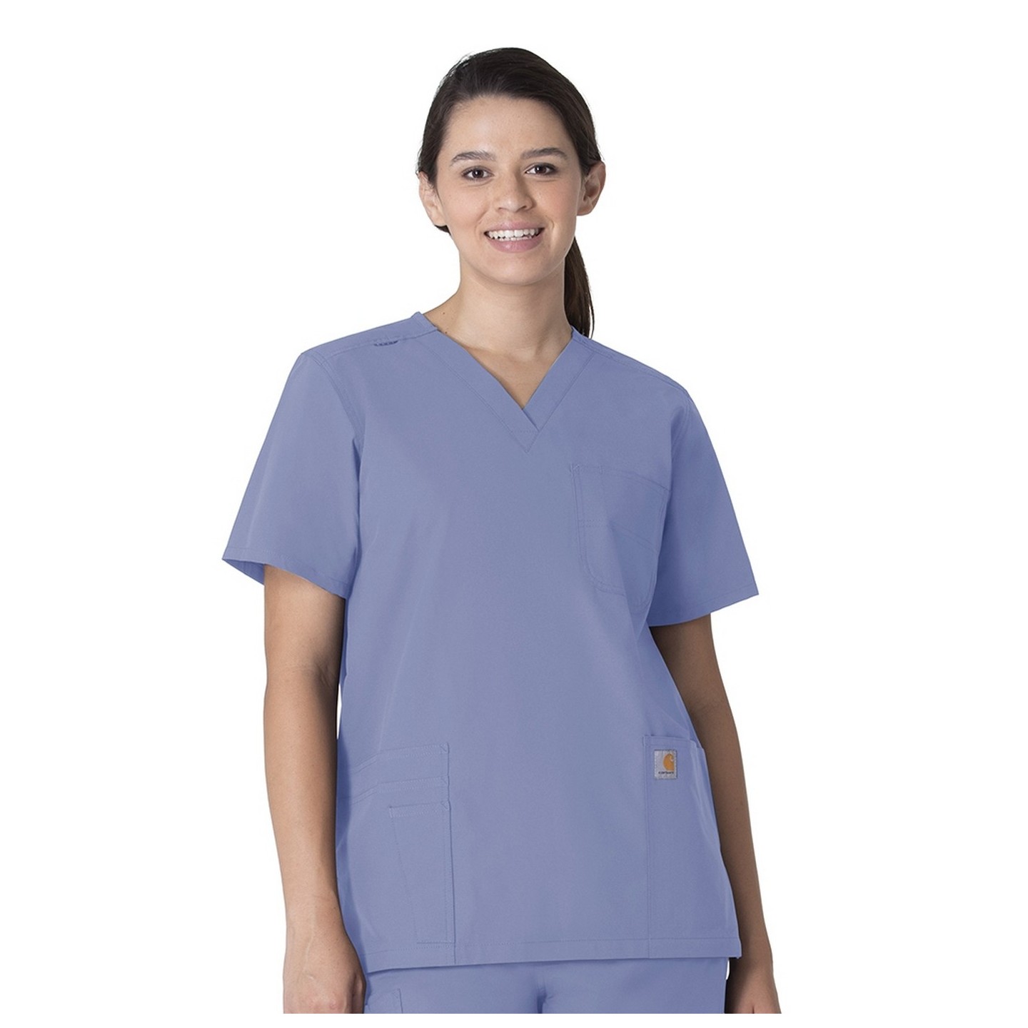 C15013 Carhartt Force Unisex Modern Fit V-Neck Top