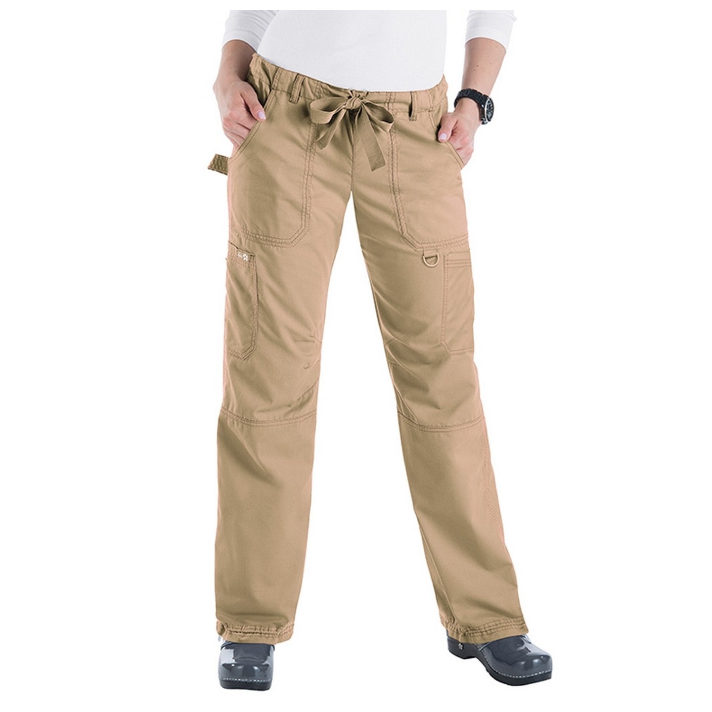 701P Petite koi Comfort Pantalon Lindsey Cargo à Taille Basse