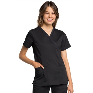 Mock Wrap Top - Cherokee WW Revolution Tech