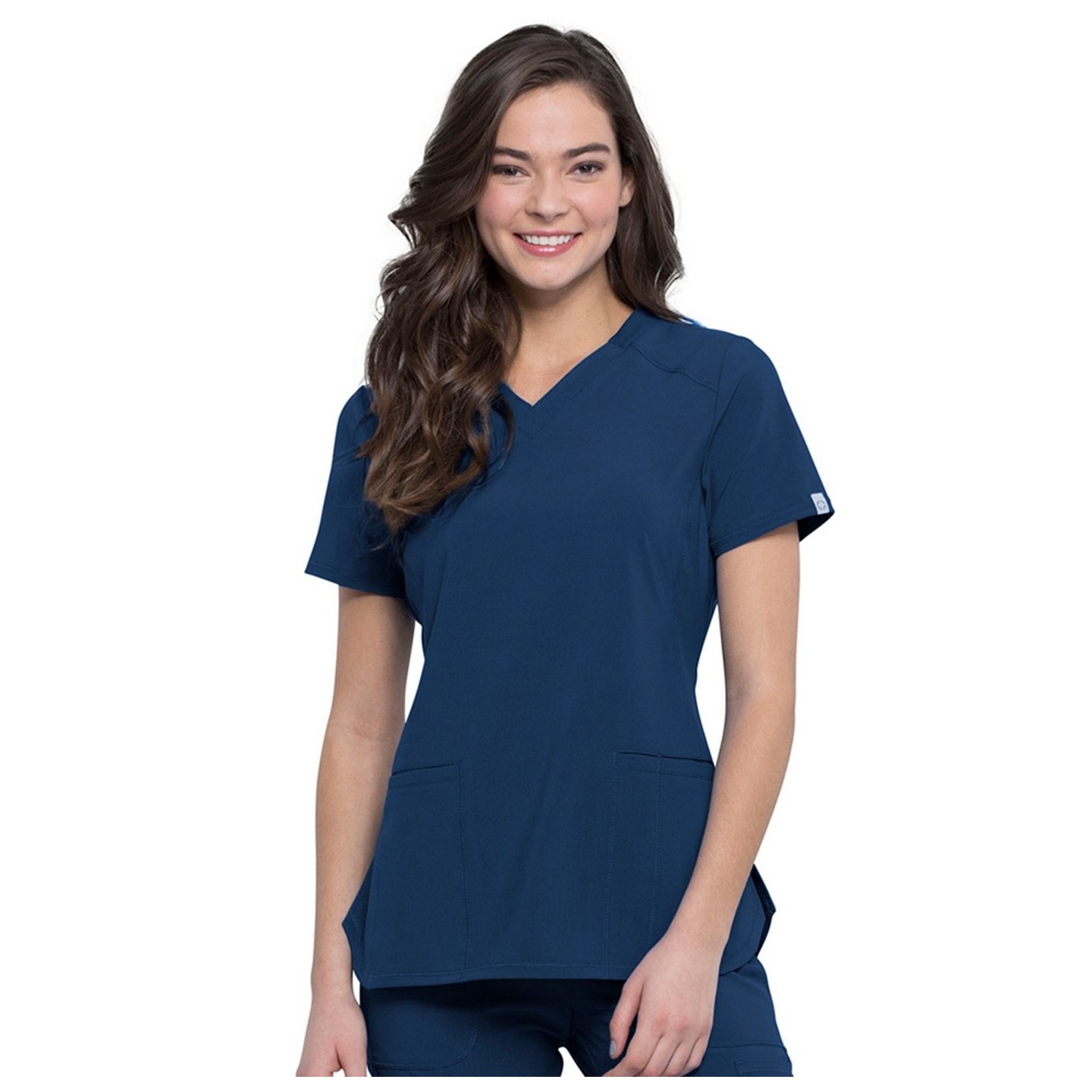 V-Neck Top - Cherokee Infinity - Antimicrobial