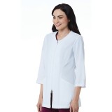 8803 Manteau de laboratoire SMART par Maevn – Étirement doux – Manteau à manches 3/4po