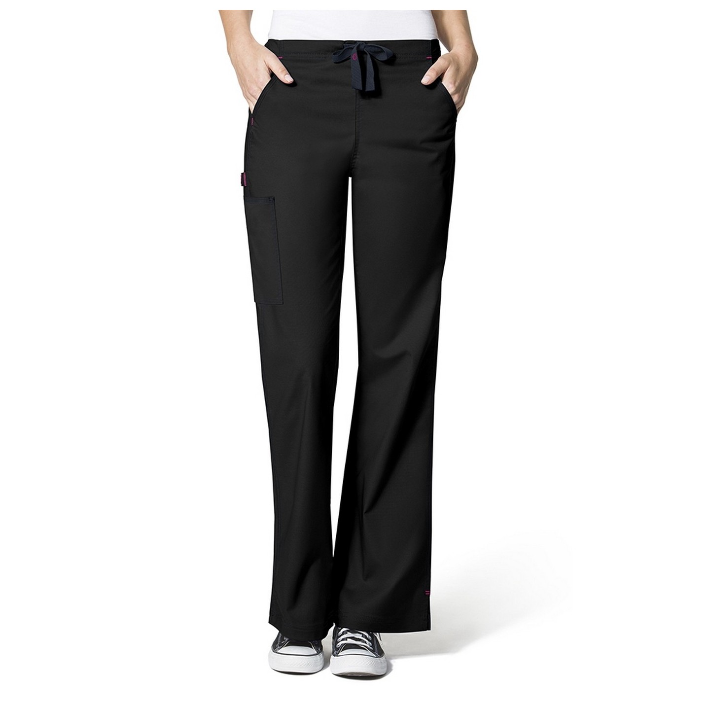 5308 Wonderflex Grace - Pantalon a cargaison éclater - Black