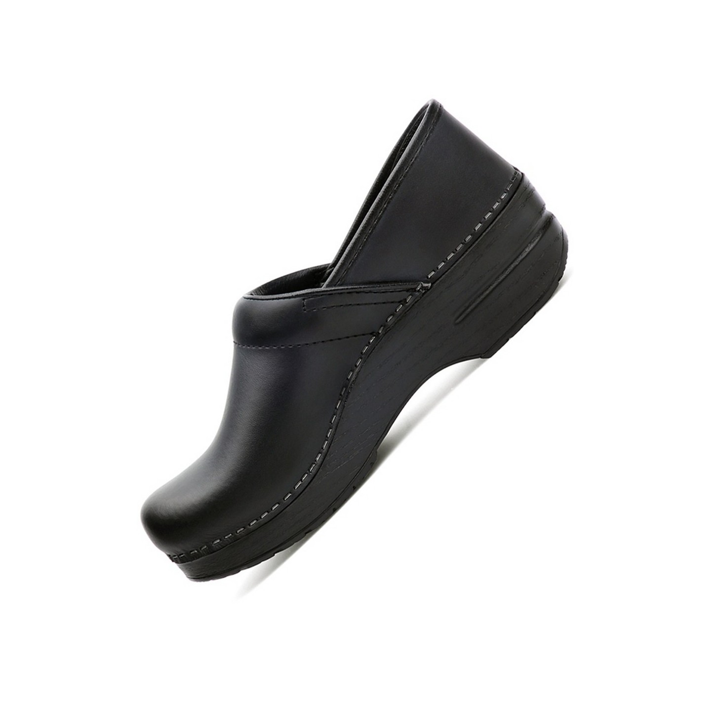 Le Professional par Dansko (aux femmes) - Black Box Leather