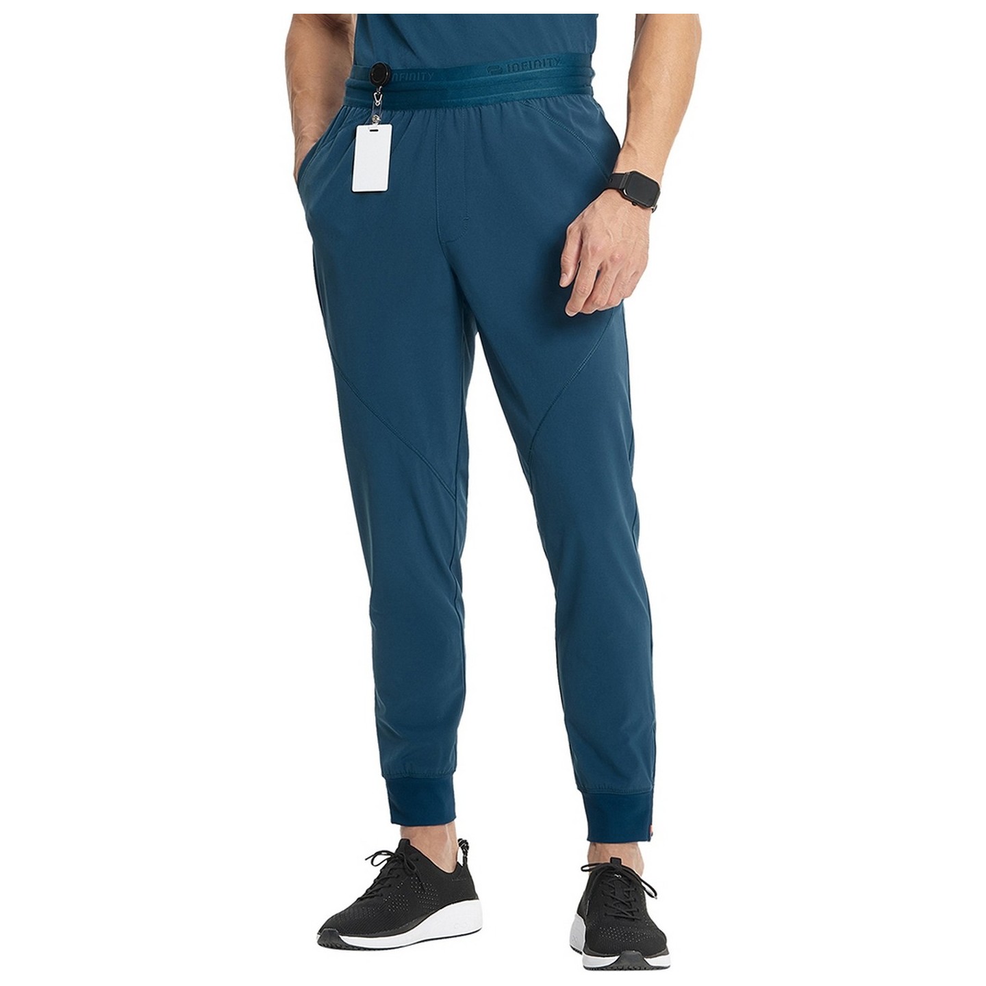 IN204A GNR8 Jogger pour Hommes à Jambe Zippée et 4 Poches par Infinity