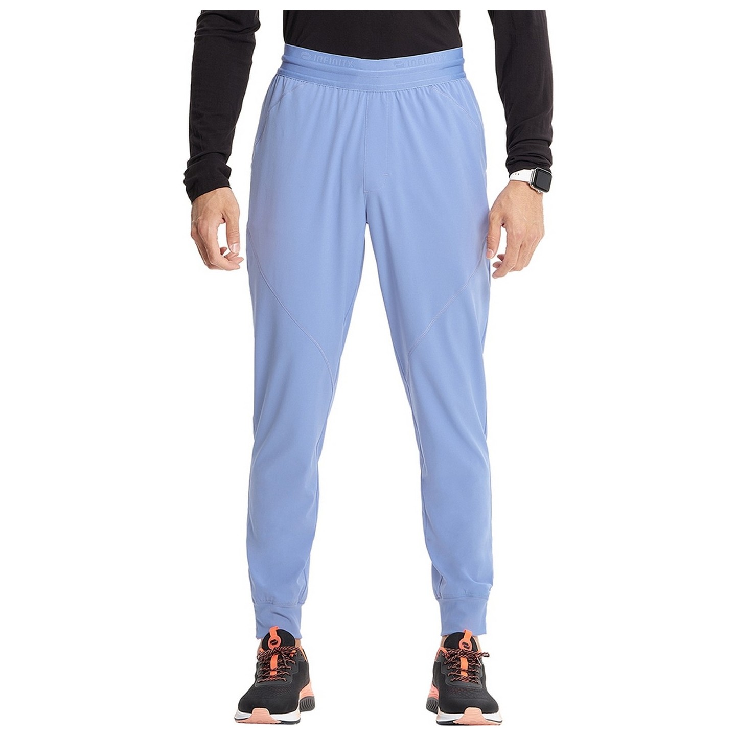 IN204A GNR8 Men's Zip Hem Pull-On 4 Pocket Jogger by Infinity