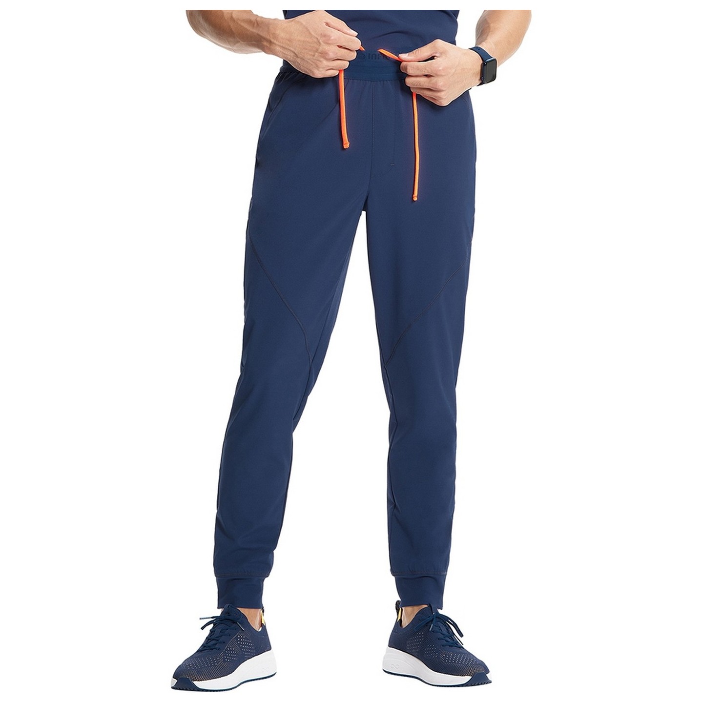 IN204A GNR8 Jogger pour Hommes à Jambe Zippée et 4 Poches par Infinity