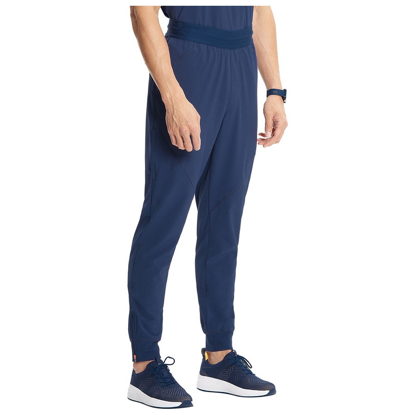 IN204A GNR8 Jogger pour Hommes à Jambe Zippée et 4 Poches par Infinity