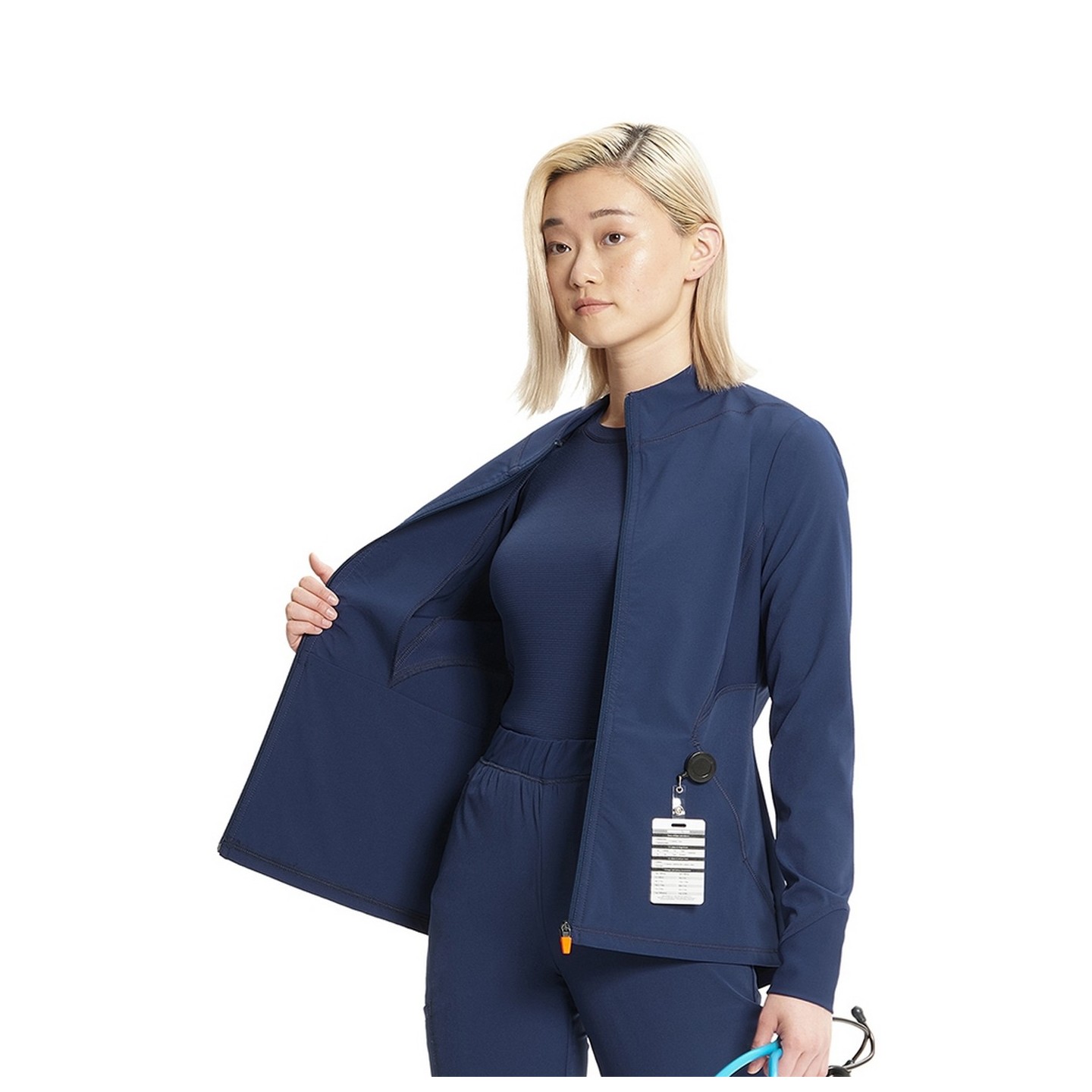 IN320A GNR8 Veste d'Échauffement Zippée Contemporaine pour Femmes par Infinity