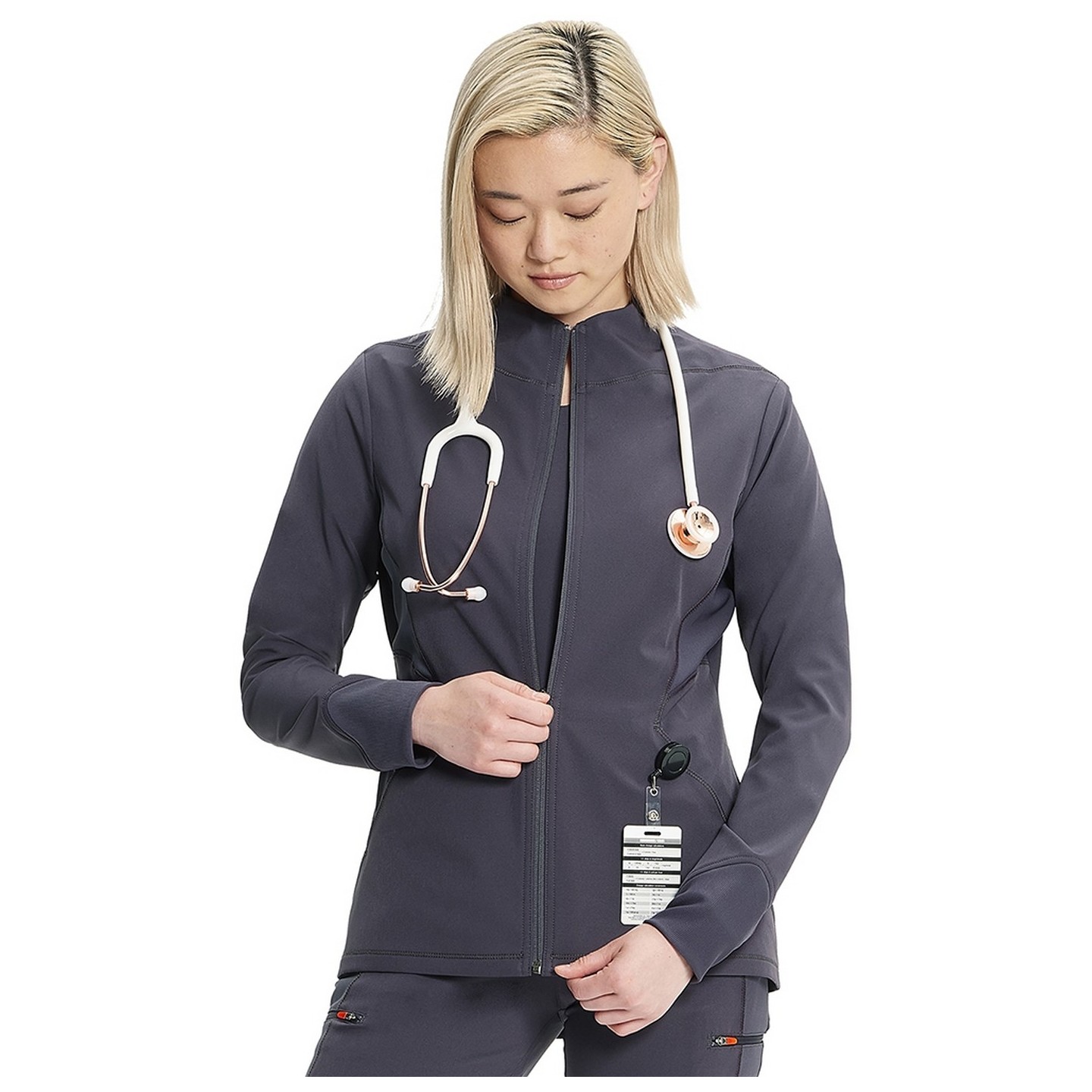 IN320A GNR8 Veste d'Échauffement Zippée Contemporaine pour Femmes par Infinity