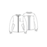 IN350A GNR8 Men's Zip Front Jacket by Infinity