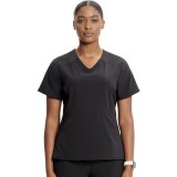 IN620A GNR8 Contemporary V-Neck Top with Kangaroo Pocket by Infinity