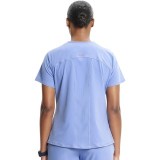 IN620A GNR8 Contemporary V-Neck Top with Kangaroo Pocket by Infinity