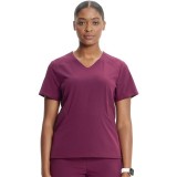 IN620A GNR8 Contemporary V-Neck Top with Kangaroo Pocket by Infinity