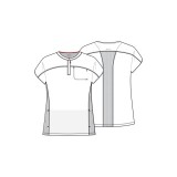 IN622A GNR8 Haut à Col Rond avec 3 Poches par Infinity