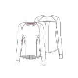 IN640 GNR8 Performance Underscrub Long Sleeve Top by Infinity