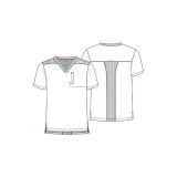 IN700A GNR8 Haut avec 1 Poche au Poitrine pour Hommes par Infinity