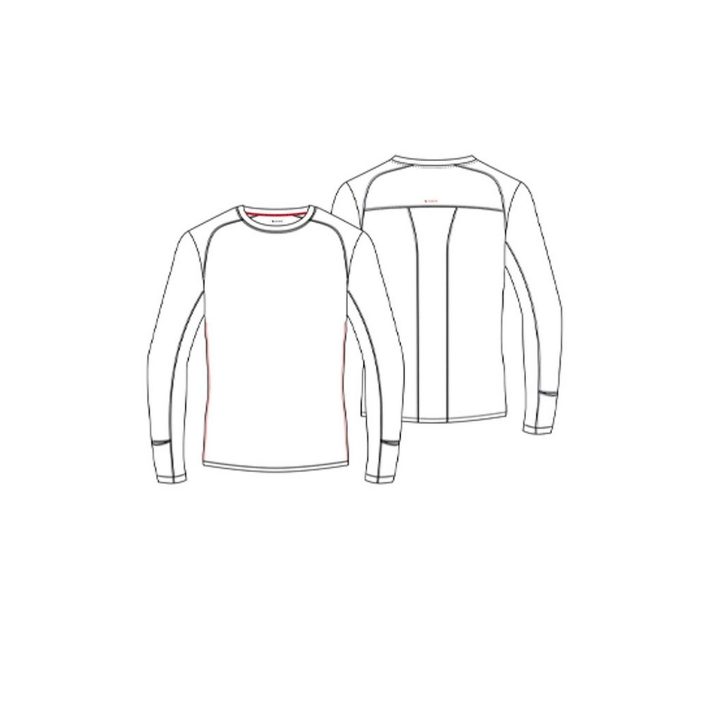 IN608 GNR8 Men's Performance Underscrub Longsleeve Top by Infinity