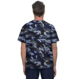 671PR koi Next Gen On Call Men's Print Top - Heather Camo