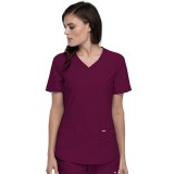 CK840 V-Neck Top in Black - Cherokee Form