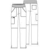 WW110 Workwear Revolution Pantalon à Jambe Droite de Cherokee