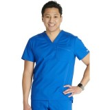 WW751 Workwear Revolution Haut à Col en V Moderne pour Hommes par Cherokee