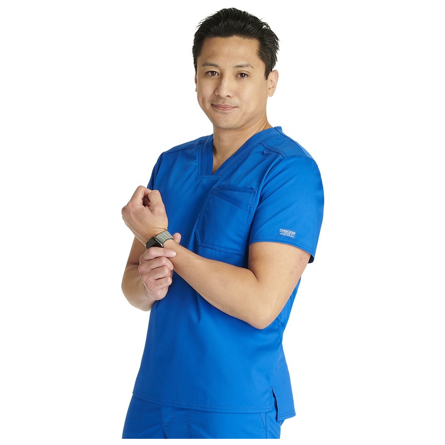 WW751 Workwear Revolution Men's Modern Fit V-Neck by Cherokee