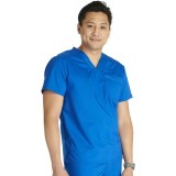 WW751 Workwear Revolution Haut à Col en V Moderne pour Hommes par Cherokee