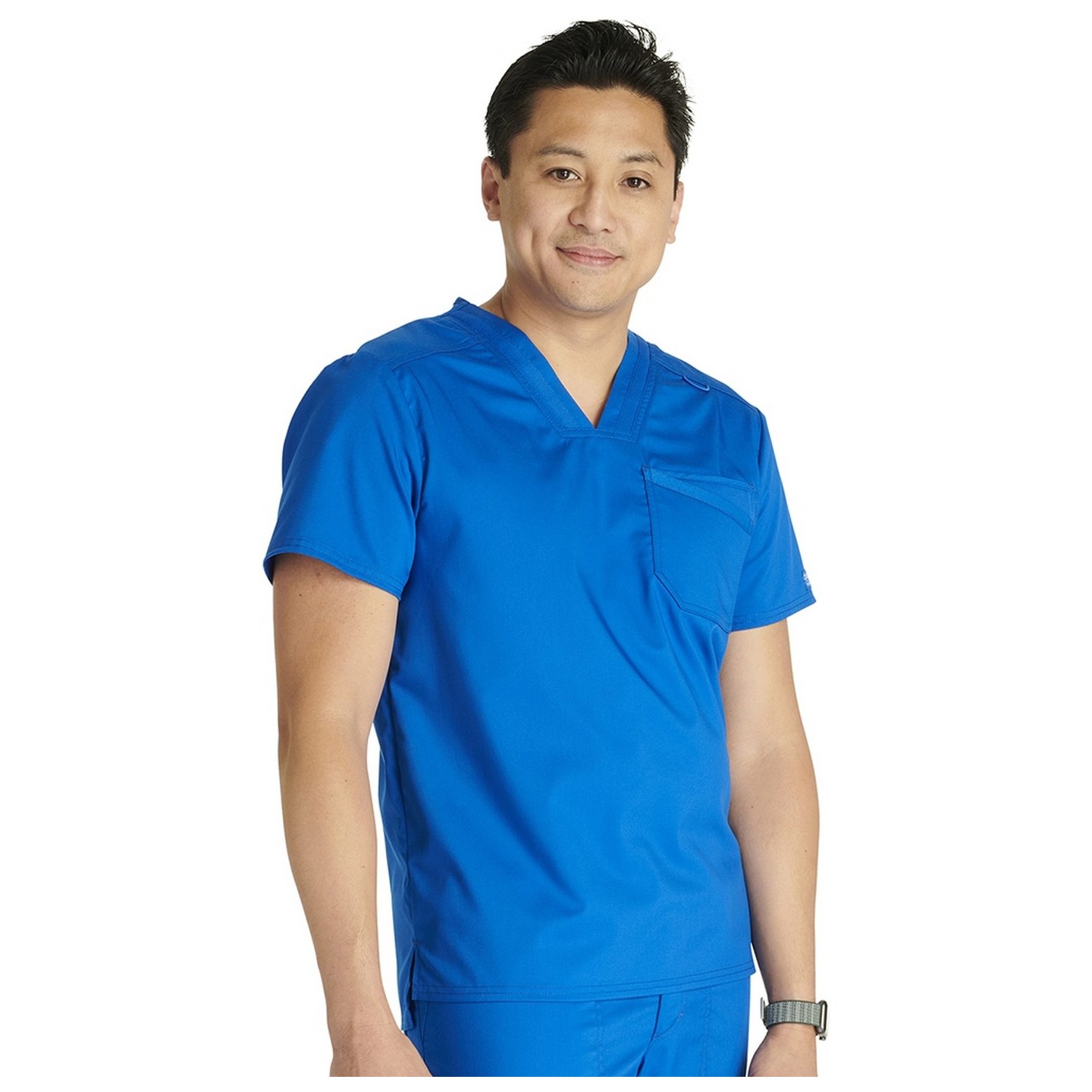 WW751 Workwear Revolution Haut à Col en V Moderne pour Hommes par Cherokee