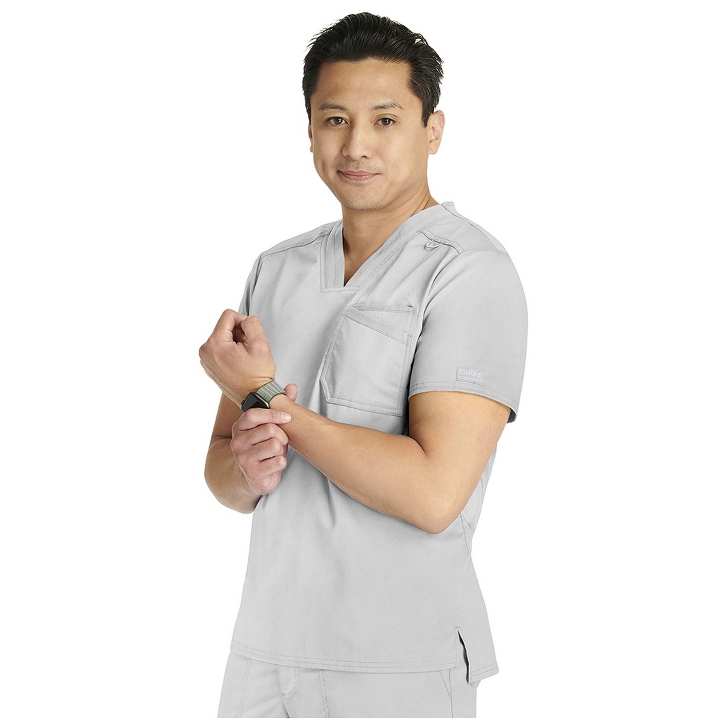 WW751 Workwear Revolution Haut à Col en V Moderne pour Hommes par Cherokee