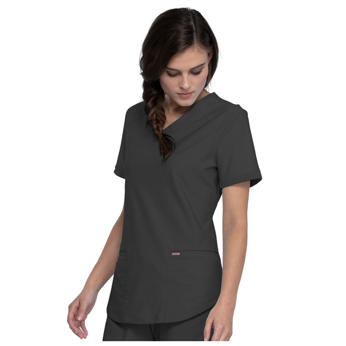 Top col V CK840 en noir - Cherokee Form