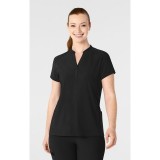 6734 RENEW Women's Mandarin Collar Scrub Top by WINK
