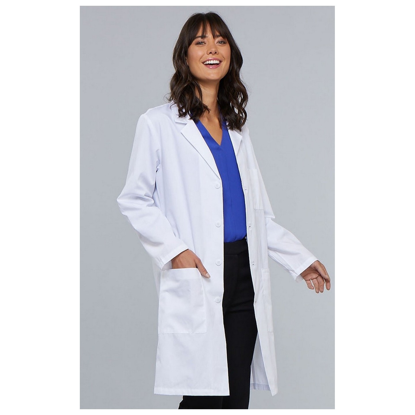 1346 Cherokee Whites Unisex 40" Lab Coat by Cherokee