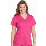 7459 Med Couture Performance Touch Chemise V-Neck