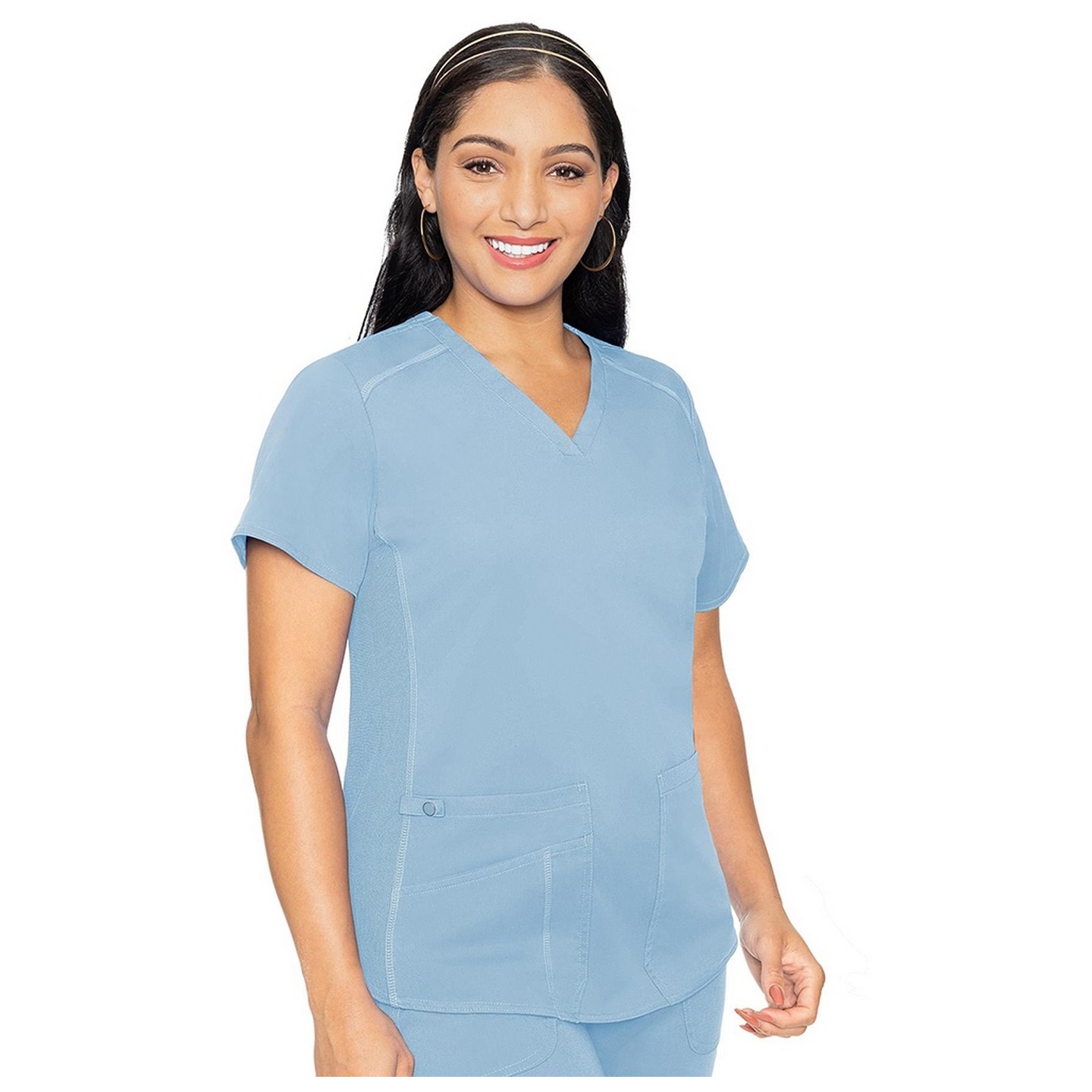 7459 Med Couture Performance Touch Chemise V-Neck