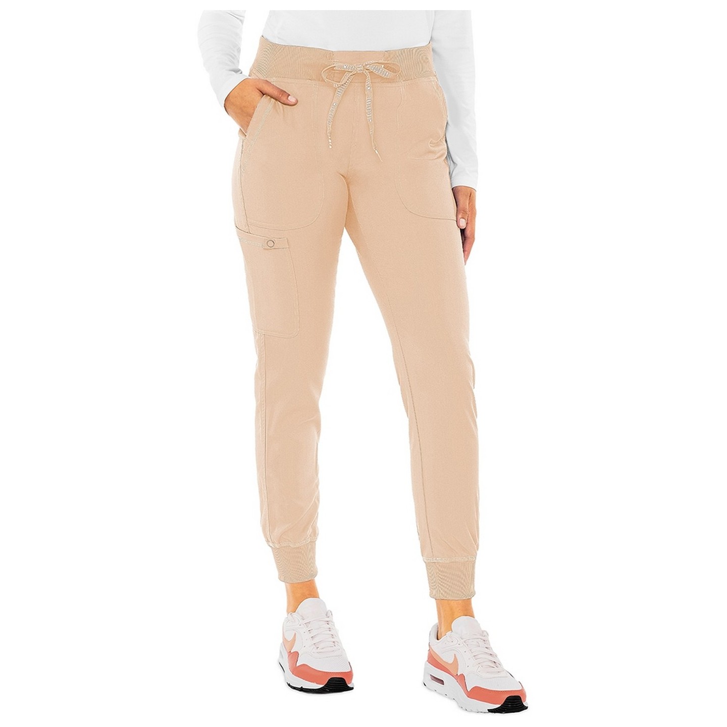 7710T Tall Med Couture Touch Pantalon Jogger Performance Yoga